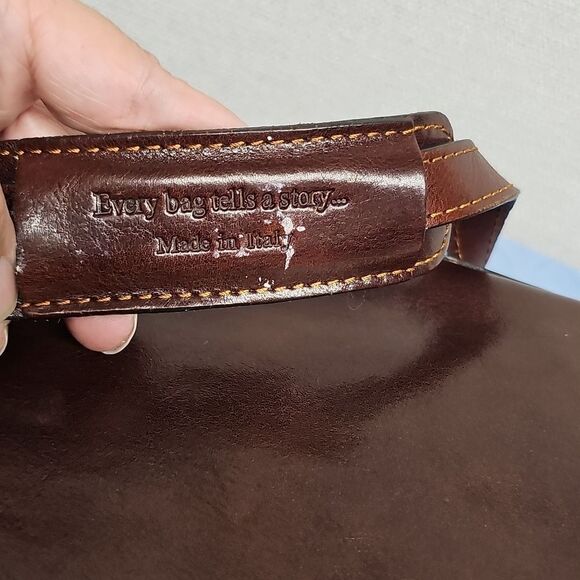 TIME RESISTANCE LEATHER BRIEFCASE BFPM-07-070 - Picture 9 of 13